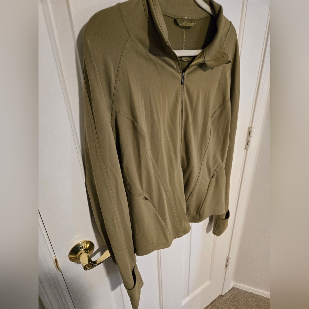 lululemon athletica Olive Lightweight Jacket